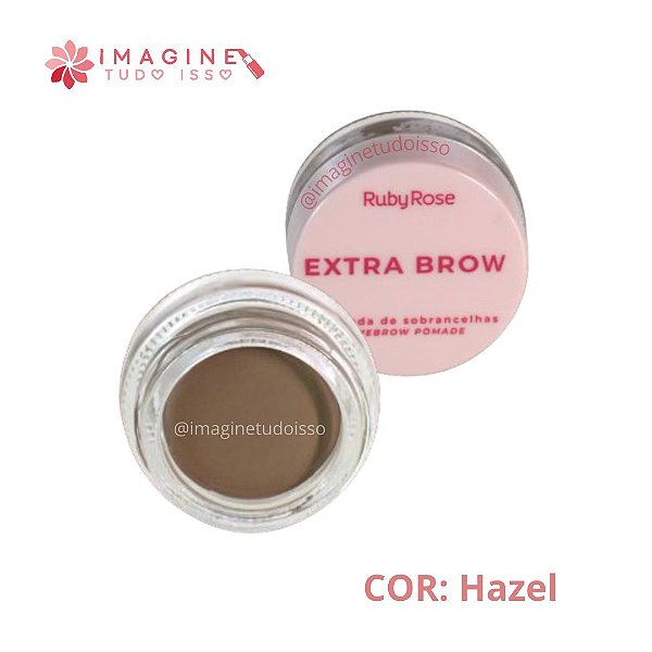 Pomada de Sobrancelhas Extra Brow (COR Hazel) - Ruby Rose