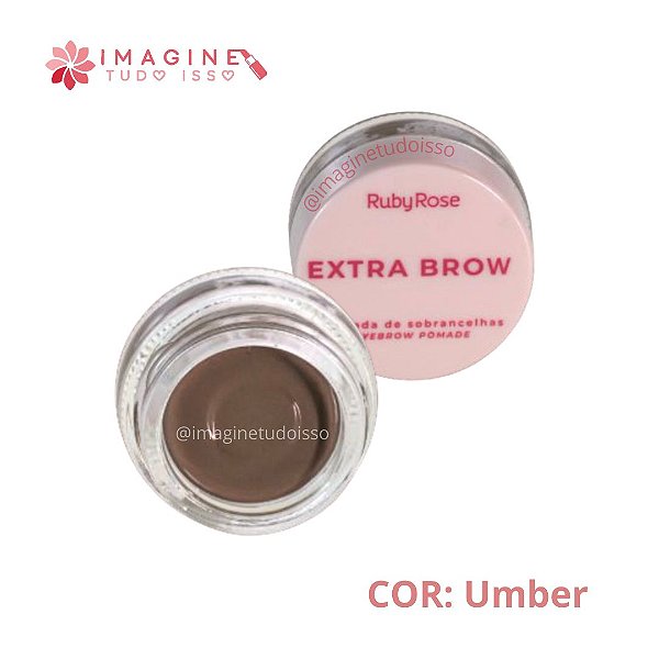 Pomada de Sobrancelhas Extra Brow (COR Umber) - Ruby Rose