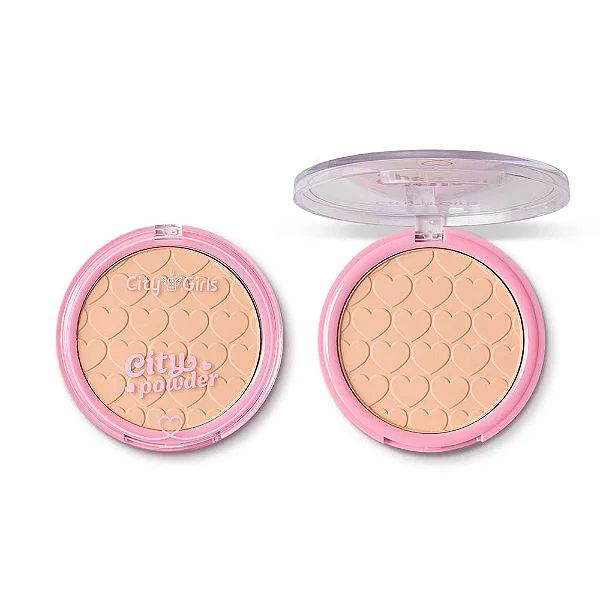 Pó Compacto City Powder (COR 04) - City Girls