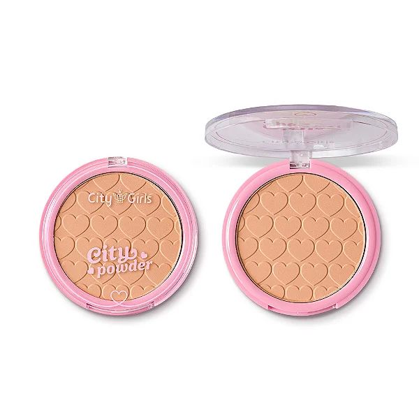 Pó Compacto City Powder (COR 08) - City Girls