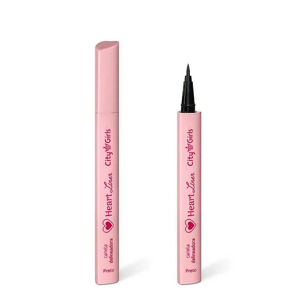 Caneta Delineadora Heart Liner - City Girls