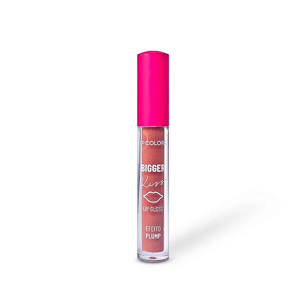 Lip Gloss Bigger Kiss Efeito Plump (COR 4) - SP Colors
