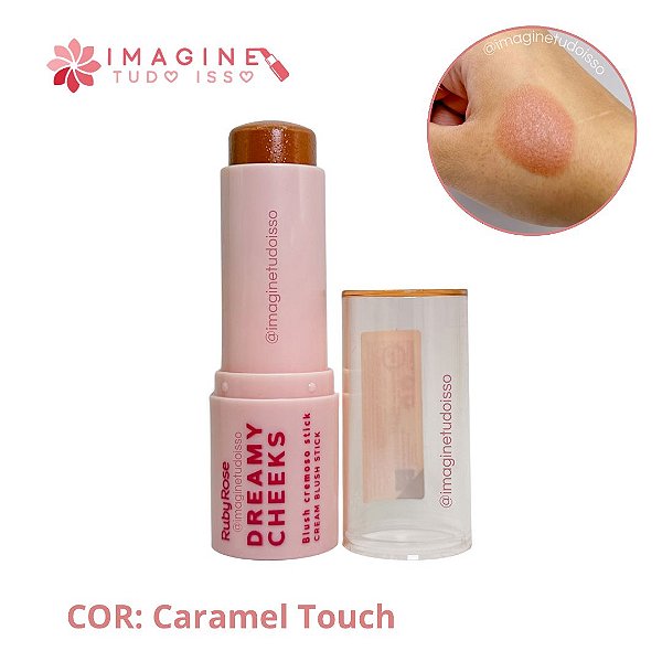 Blush Cremoso Stick Dreamy Cheeks (COR Caramel Touch) - Ruby Rose