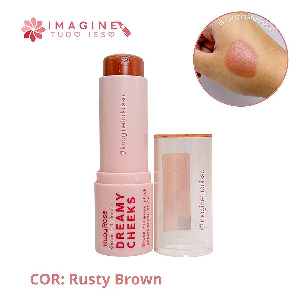 Blush Cremoso Stick Dreamy Cheeks (COR Rusty Brown) - Ruby Rose