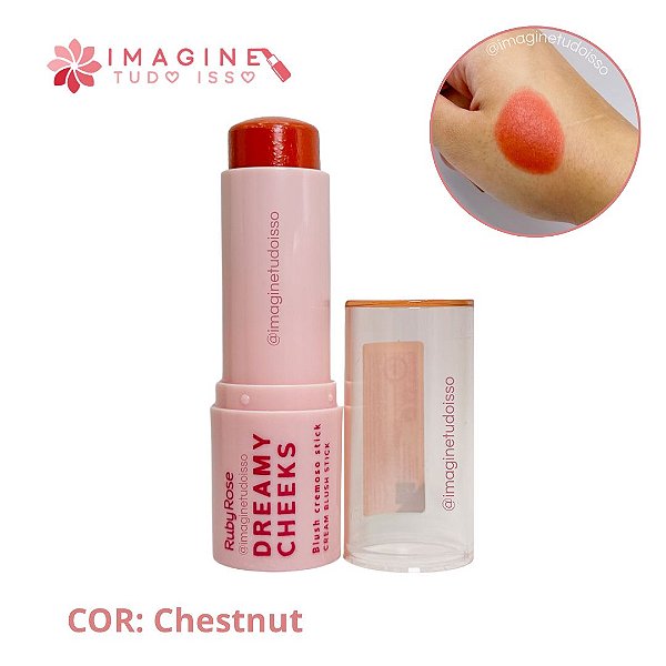 Blush Cremoso Stick Dreamy Cheeks (COR Chestnut) - Ruby Rose