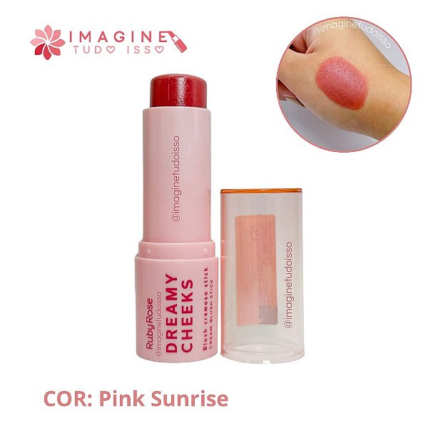 Blush Cremoso Stick Dreamy Cheeks (COR Pink Sunrise) - Ruby Rose