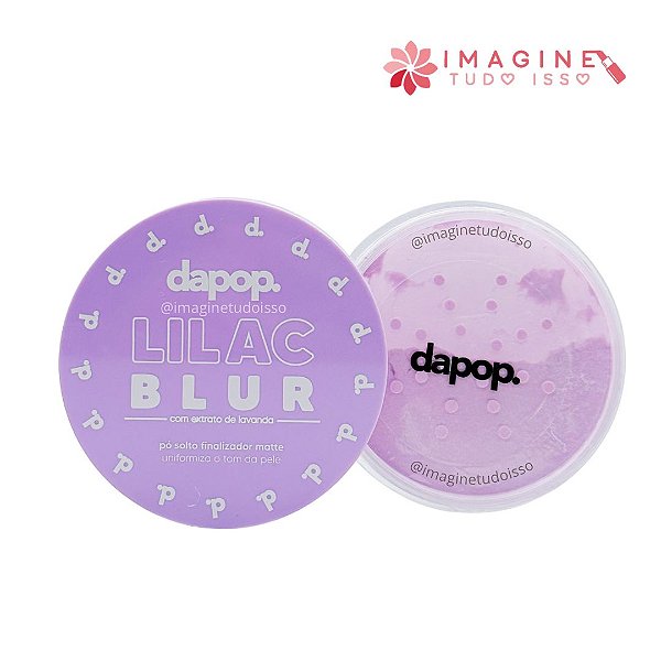 Pó Solto Finalizador Matte Lilac Blur - Dapop