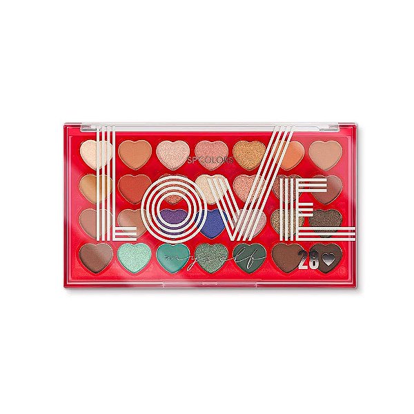 Paleta de Sombras Love Myself 28 cores - SP Colors
