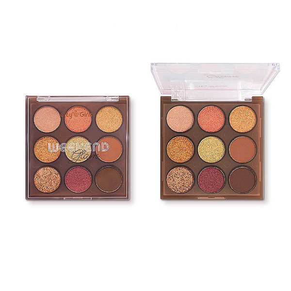 Paleta de Sombras Weekend Glam (COR A) - City Girls