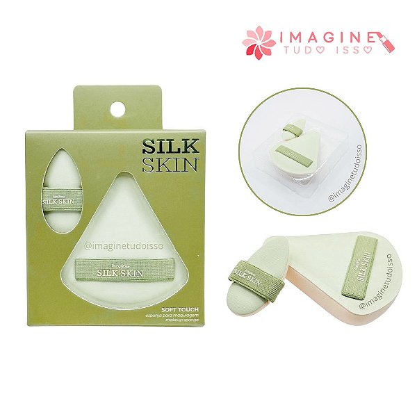 Esponja para Maquiagem Soft Touch Silk Skin - Ruby Rose