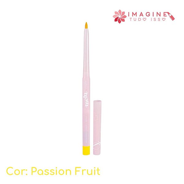 Lápis Retrátil Colorido (COR Passion Fruit) - Melu by Ruby Rose