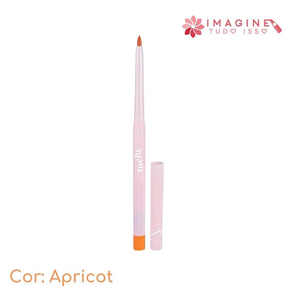 Lápis Retrátil Colorido (COR Apricot) - Melu by Ruby Rose