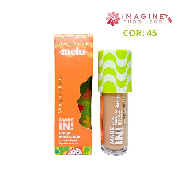 Corretivo Líquido Coisa Mais Linda Made In! (COR 45) - Melu by Ruby Rose