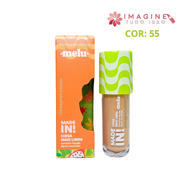 Corretivo Líquido Coisa Mais Linda Made In! (COR 55) - Melu by Ruby Rose