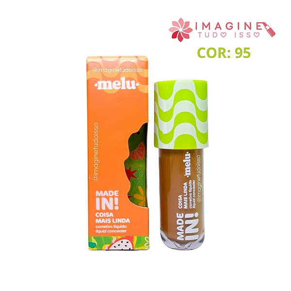 Corretivo Líquido Coisa Mais Linda Made In! (COR 95) - Melu by Ruby Rose
