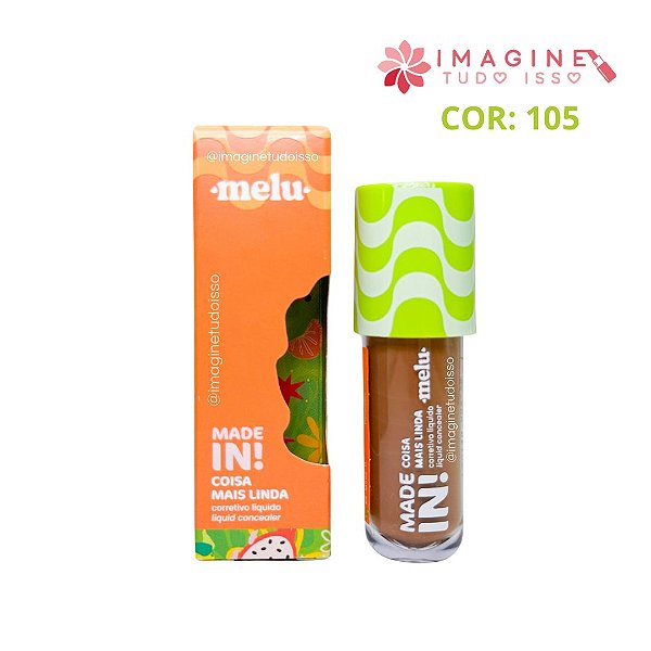 Corretivo Líquido Coisa Mais Linda Made In! (COR 105) - Melu by Ruby Rose