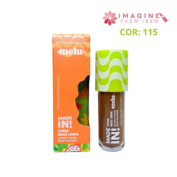 Corretivo Líquido Coisa Mais Linda Made In! (COR 115) - Melu by Ruby Rose