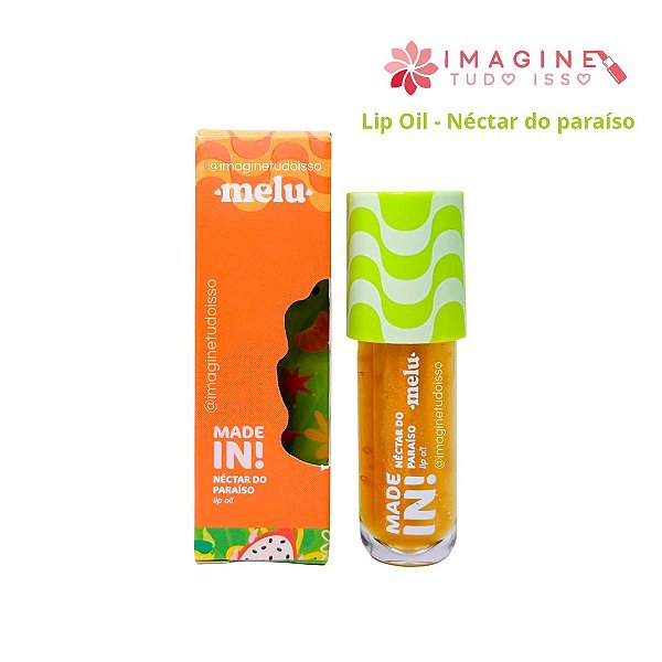 Lip Oil Néctar do Paraíso Made In! - Melu by Ruby Rose
