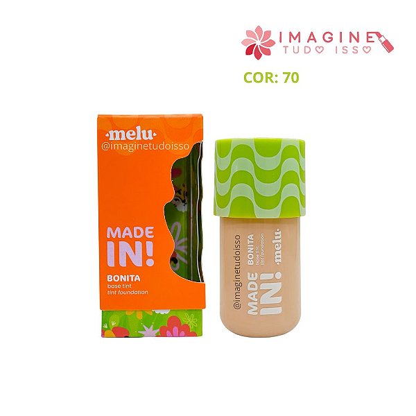 Base Tint Bonita Made In! (COR 70) - Melu by Ruby Rose