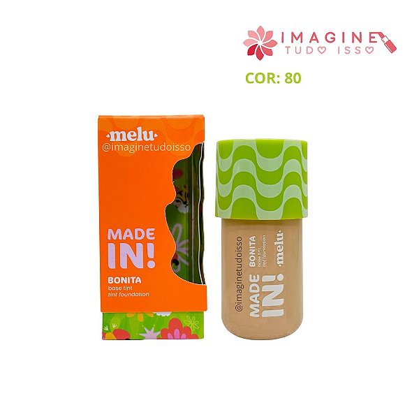 Base Tint Bonita Made In! (COR 80) - Melu by Ruby Rose