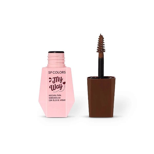 Máscara para Sobrancelha com Óleo de Argan My Way (COR 02) - SP Colors