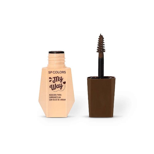 Máscara para Sobrancelha com Óleo de Argan My Way (COR 03) - SP Colors
