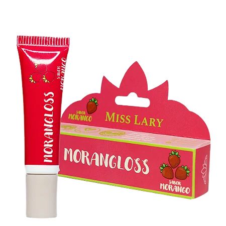 Gloss Morangloss (SABOR Morango) - Miss Lary