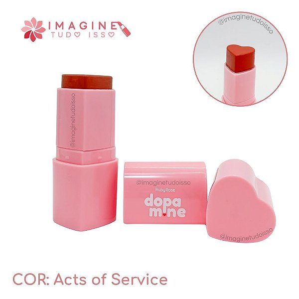 Blush Stick Lovely Dopamine (COR Acts of Service) - Ruby Rose