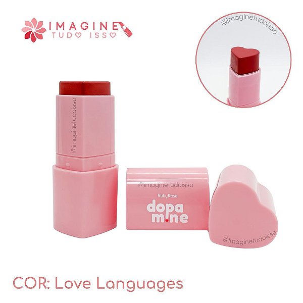 Blush Stick Lovely Dopamine (COR Love Languages) - Ruby Rose
