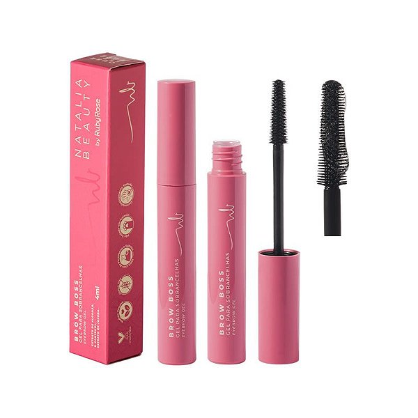 Gel para Sobrancelhas Brow Boss - Natalia Beauty by Ruby Rose