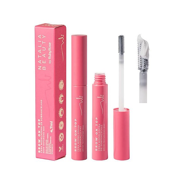 Cera Modeladora de Sobrancelhas Brow on Top - Natalia Beauty by Ruby Rose