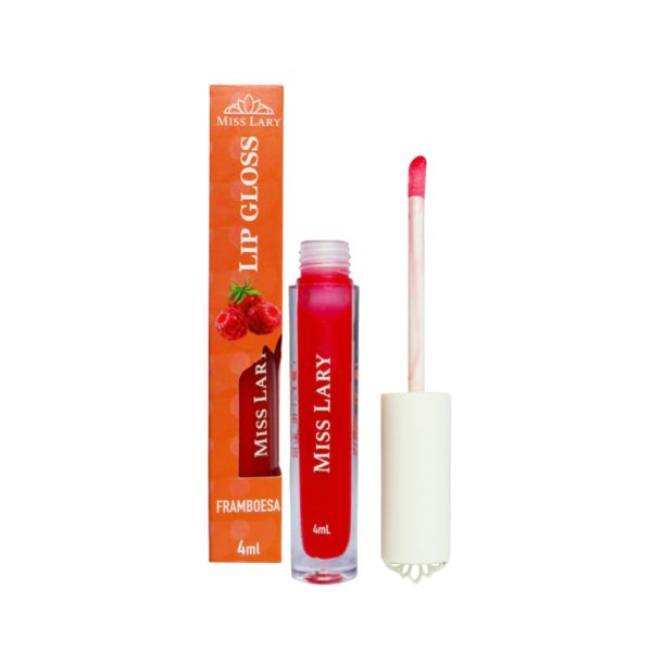 Lip Gloss (Framboesa) - Miss Lary