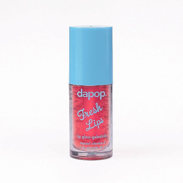 Lip Gloss Geladinho Fresh Lips (COR Pitaia) - Dapop.
