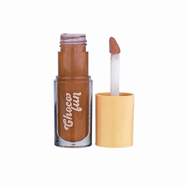 Gloss Labial Tint Cream Shine Choco Fun (COR Mousse) - Fenzza