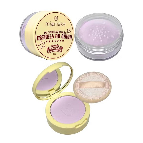 Pó Camuflagem Lilás Abracadabra - Miamake