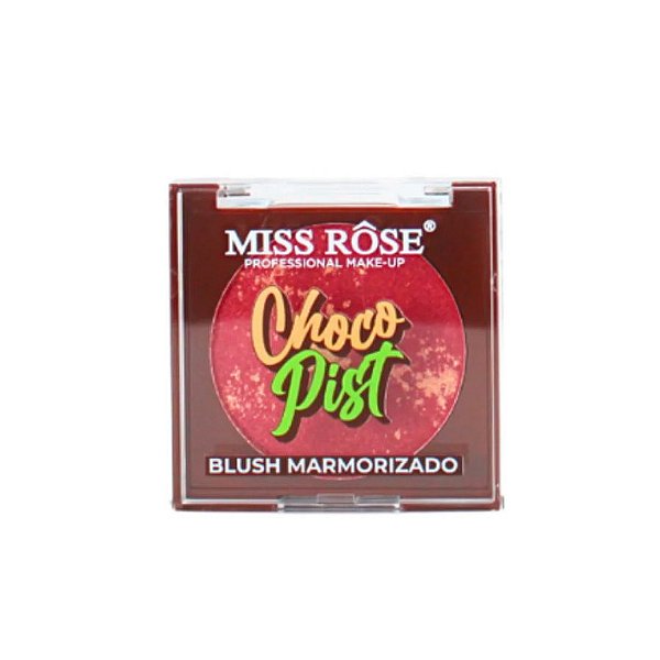 Blush Marmorizado Chocopist (COR 02) - Miss Rôse