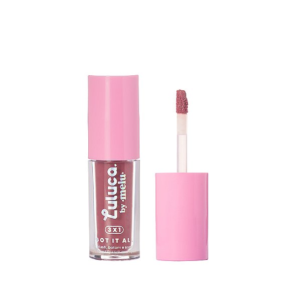 3x1 Blush,Batom e Sombra Got It All (COR Baddie) - Luluca by Melu