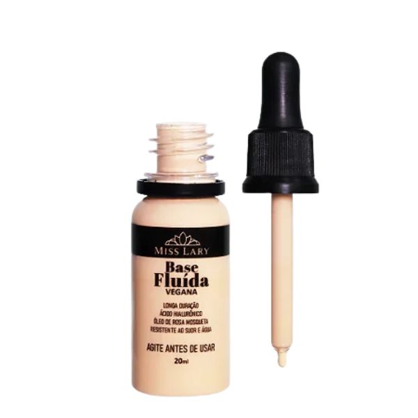 Base Fluída Vegana Conta Gotas (COR 03) - Miss Lary