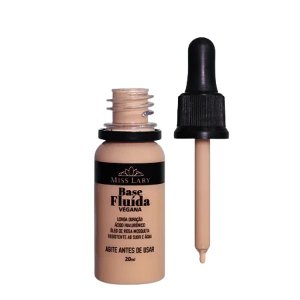 Base Fluída Vegana Conta Gotas (COR 07) - Miss Lary
