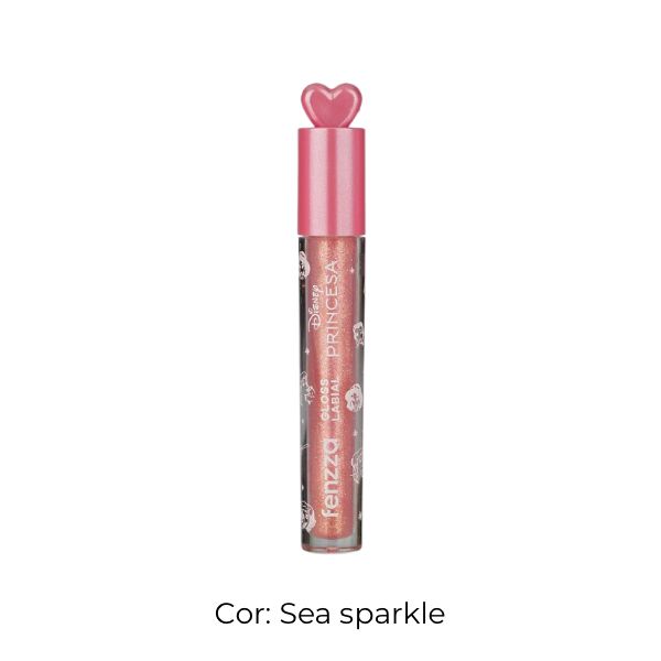 Gloss Labial Princesa (COR Sea Sparkle) - Fenzza