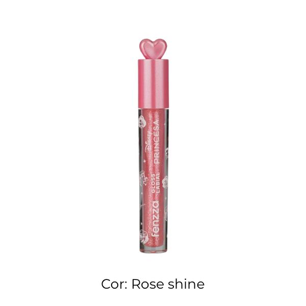 Gloss Labial Princesa (COR Rose Shine) - Fenzza