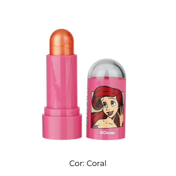 Blush Facial Stick Princesa (COR Coral) - Fenzza