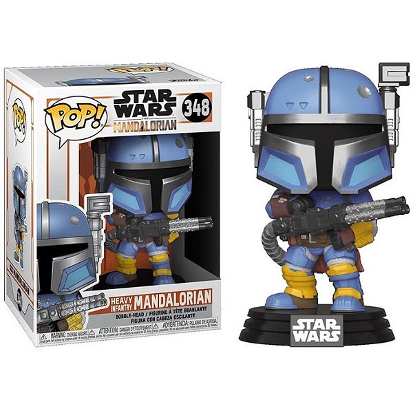 Funko Pop! Star Wars - Heavy Infantarys Mandalorian Nº 348