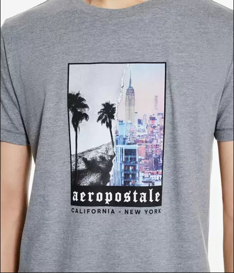 Camiseta Aeropostale Cali New York Graphic Tee TAMANHO G
