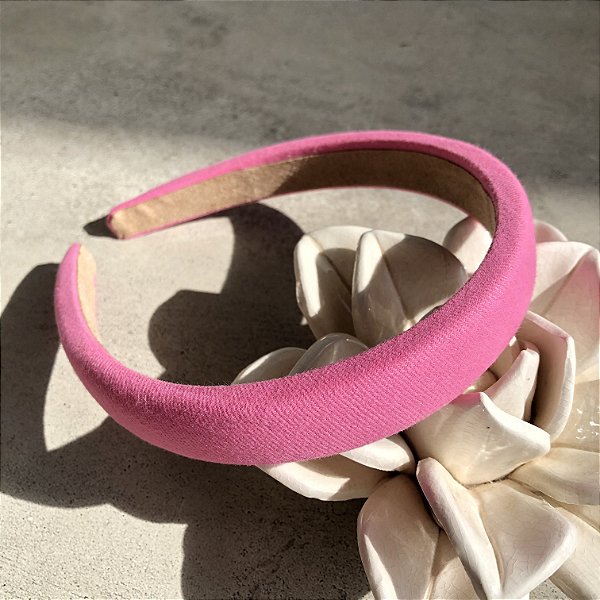 Tiara Alta Canelada Rosa