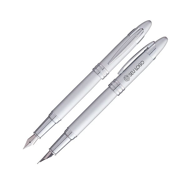 Caneta Crown Montreal Tinteiro Personalizada Com Logotipo