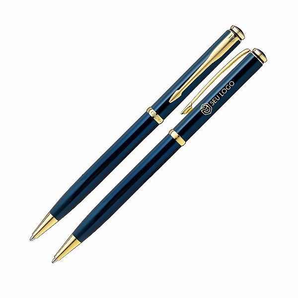 Caneta Crown Sigma Esferográfica Personalizada Com Logotipo
