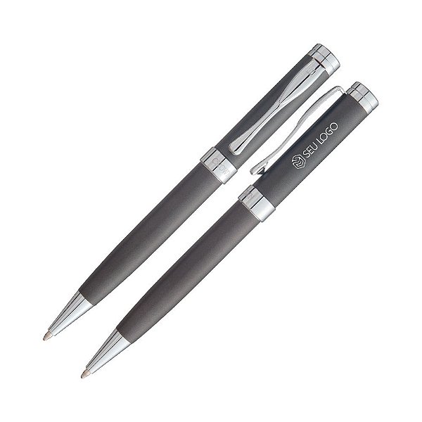 Caneta Crown Sucesso Esferográfica Personalizada Com Logotipo