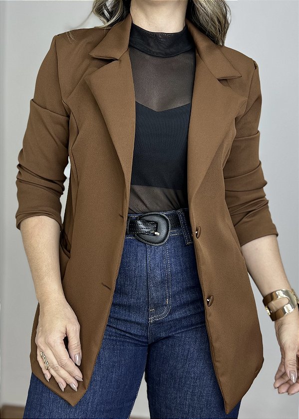 Maxi Blazer Alfaiataria