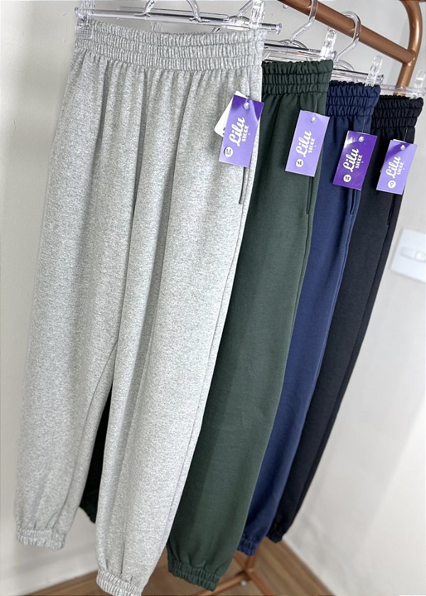 Calça Jogger Moletinho